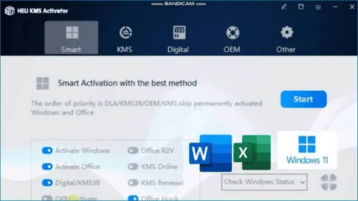 HEU KMS Activator-3